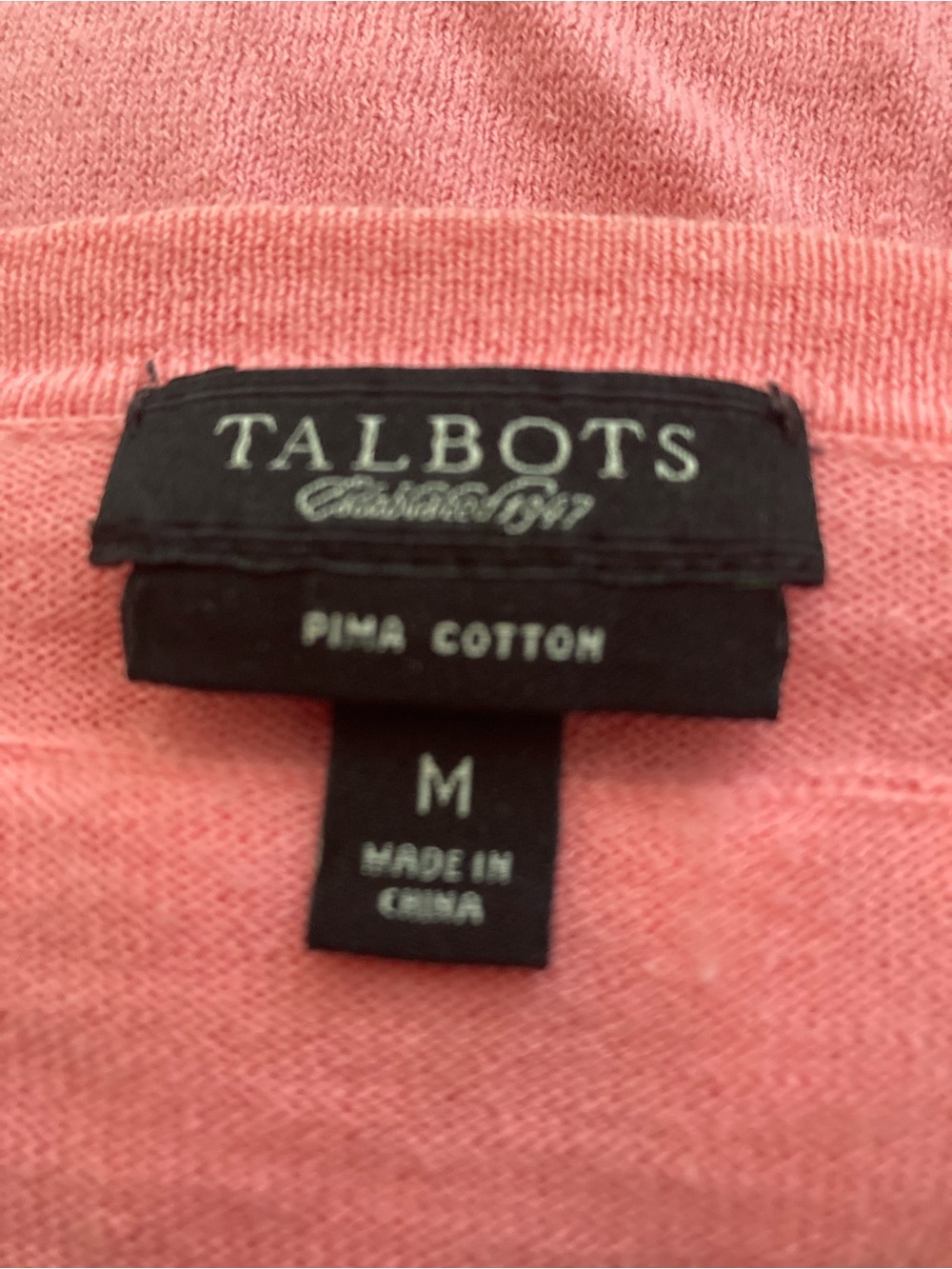 Talbots Ruffle V-Neck Cardigan - Picture 2 of 6